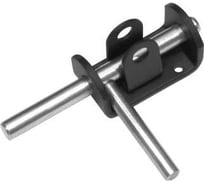 Засов воротный DOMART (75) 140 мм (с проушиной) черный 4660046012441