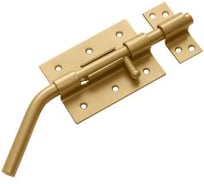 Засов гаражный DOMART ЗГ-100 золото 4607111622556