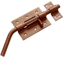 Засов гаражный DOMART ЗГ-100 коричневый металлик 4607111622563