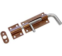 Засов гаражный DOMART ЗГ-200 коричневый металлик 4660015165437