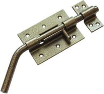 Засов гаражный DOMART ЗГ-100 бронза антик 4607111622600