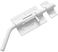 Засов гаражный DOMART ЗГ-100 белый 4607111622532