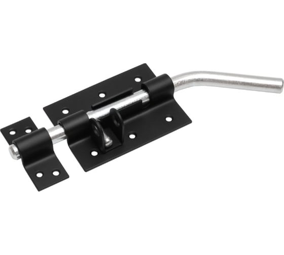 Засов гаражный DOMART ЗГ-100 (с проушиной) черный 4660046014575 1