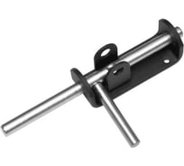 Засов воротный DOMART (110) 210 мм (с проушиной) черный 4660046012489