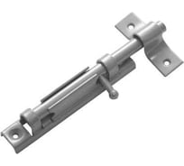 Задвижка накладная DOMART с точеной ручкой серый металлик 4607111620170