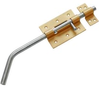 Засов гаражный DOMART ЗГ-300 золото 4620007786606