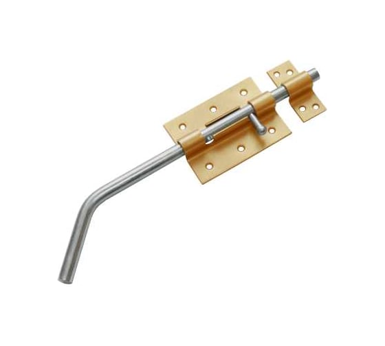 Засов гаражный DOMART ЗГ-300 золото 4620007786606 1