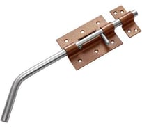 Засов гаражный DOMART ЗГ-300 коричневый металлик 4620007786583