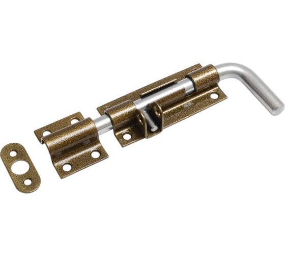 Засов гаражный DOMART ЗГ-200 (с проушиной) бронза антик 4660046014469 1