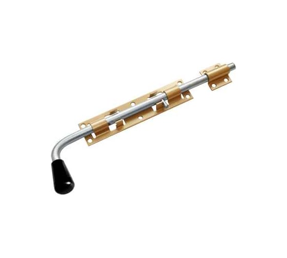 Засов гаражный DOMART ЗГ-400 мод.2 золото 4620007786101 1