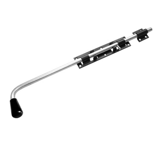 Засов гаражный DOMART ЗГ-600 мод.2 черный 4620007786231 1