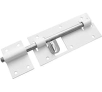 Засов гаражный DOMART с проушиной 300 мм белый 4620007786453