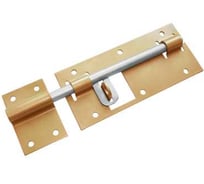 Засов гаражный DOMART с проушиной 300 мм золото 4620007786507