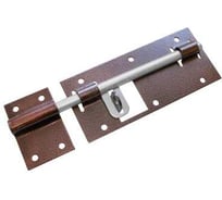 Засов гаражный DOMART с проушиной 300 мм медь антик 4620007786491