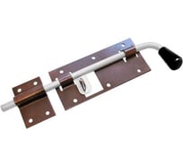 Засов гаражный DOMART с проушиной 400 мм мод.2 медь антик 4620007785494