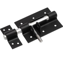 Засов дверной DOMART ЗД-100 (с проушиной) черный 4660046014513