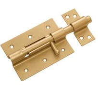 Засов дверной DOMART ЗД-100 золото 4607111622372