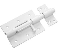 Засов дверной DOMART ЗД-100 белый 4607111622358