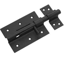 Засов дверной DOMART ЗД-100 черный 4607111622402