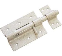 Засов дверной DOMART ЗД-100 белый антик 4607111622419