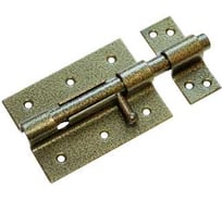 Засов дверной DOMART ЗД-100 бронза антик 4607111622426