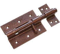 Засов дверной DOMART ЗД-100 медь антик 4607111622433