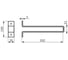 Кронштейн DOMART LOFT 200 мод.8 белый 4660046012304 2
