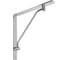 Кронштейн DOMART LINE 250x250 хром 4660046011291 1