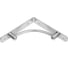 Кронштейн DOMART ARCH 150x150 хром 4660046011055 3