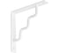 Кронштейн DOMART STEP 150x150 мод.2 белый 4660046011666 1