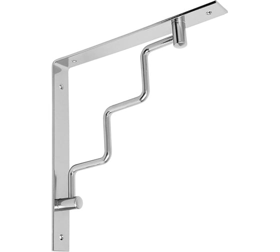 Кронштейн DOMART STEP 250x250 хром 4660046011383 1