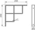 Кронштейн DOMART WINDOW 250x250 черный 4660046012182 2