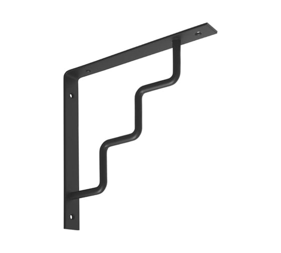 Кронштейн DOMART STEP 200x200 мод.2 черный 4660046011703 1