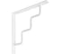 Кронштейн DOMART STEP 200x200 мод.2 белый 4660046011697 1