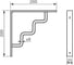 Кронштейн DOMART STEP 200x200 мод.2 белый 4660046011697 2
