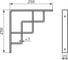 Кронштейн DOMART STEP 250x250 мод.3 хром 4660046011925 2