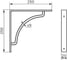 Кронштейн DOMART ARCH 250x250 мод.2 хром 4660046011475 2