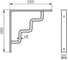 Кронштейн DOMART STEP 250x250 мод.2 черный 4660046011734 2