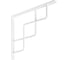 Кронштейн DOMART STEP 250x250 мод.3 белый 4660046011901 1
