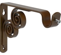 Кронштейн DOMART ВИНТАЖ мод.2 D20 однорядный 15 см коричневый металлик 4660046000950