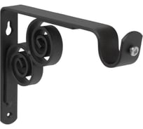 Кронштейн DOMART ВИНТАЖ мод.2 D20 однорядный 15 см черный 4660046000974