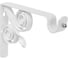 Кронштейн DOMART ВИНТАЖ мод.3 D20 однорядный 15 см белый 4660046001063 1