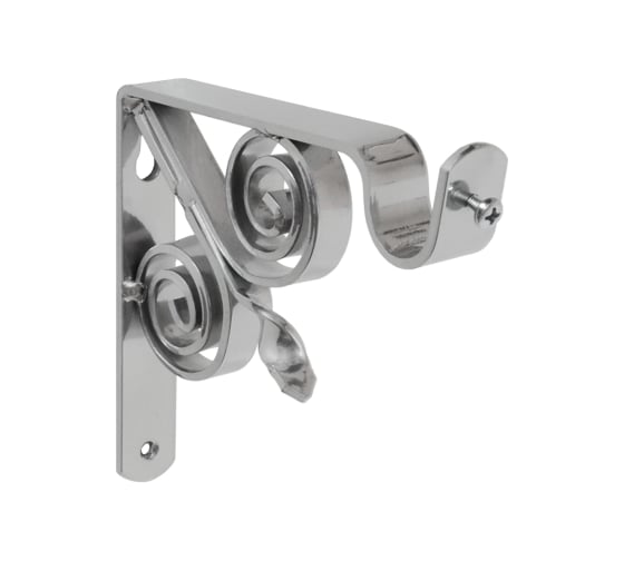 Кронштейн DOMART ВИНТАЖ мод.3 D20 однорядный 12 см хром 4660046001049 1