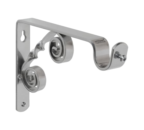 Кронштейн DOMART ВИНТАЖ мод.1 D20 однорядный 15 см хром 4660046000844 1