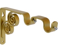 Кронштейн DOMART ВИНТАЖ мод.2 D20 двухрядный 12/19 см золото 4660046003968