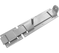 Засов с проушиной плоский DOMART ЗПП-350 серый металлик 4620007788921