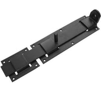 Засов с проушиной плоский DOMART ЗПП-350 черный 4620007788952