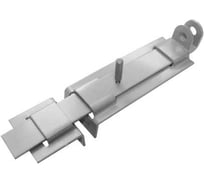 Засов с проушиной плоский DOMART ЗПП-350 мод.2 серый металлик 4620007789492