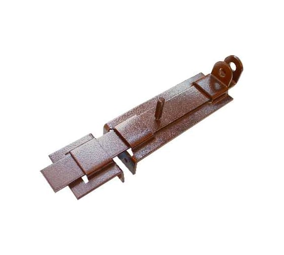 Засов с проушиной плоский DOMART ЗПП-350 мод.2 медь антик 4620007789027 1