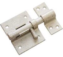 Засов дверной DOMART ЗД-60 белый антик 4607111629005